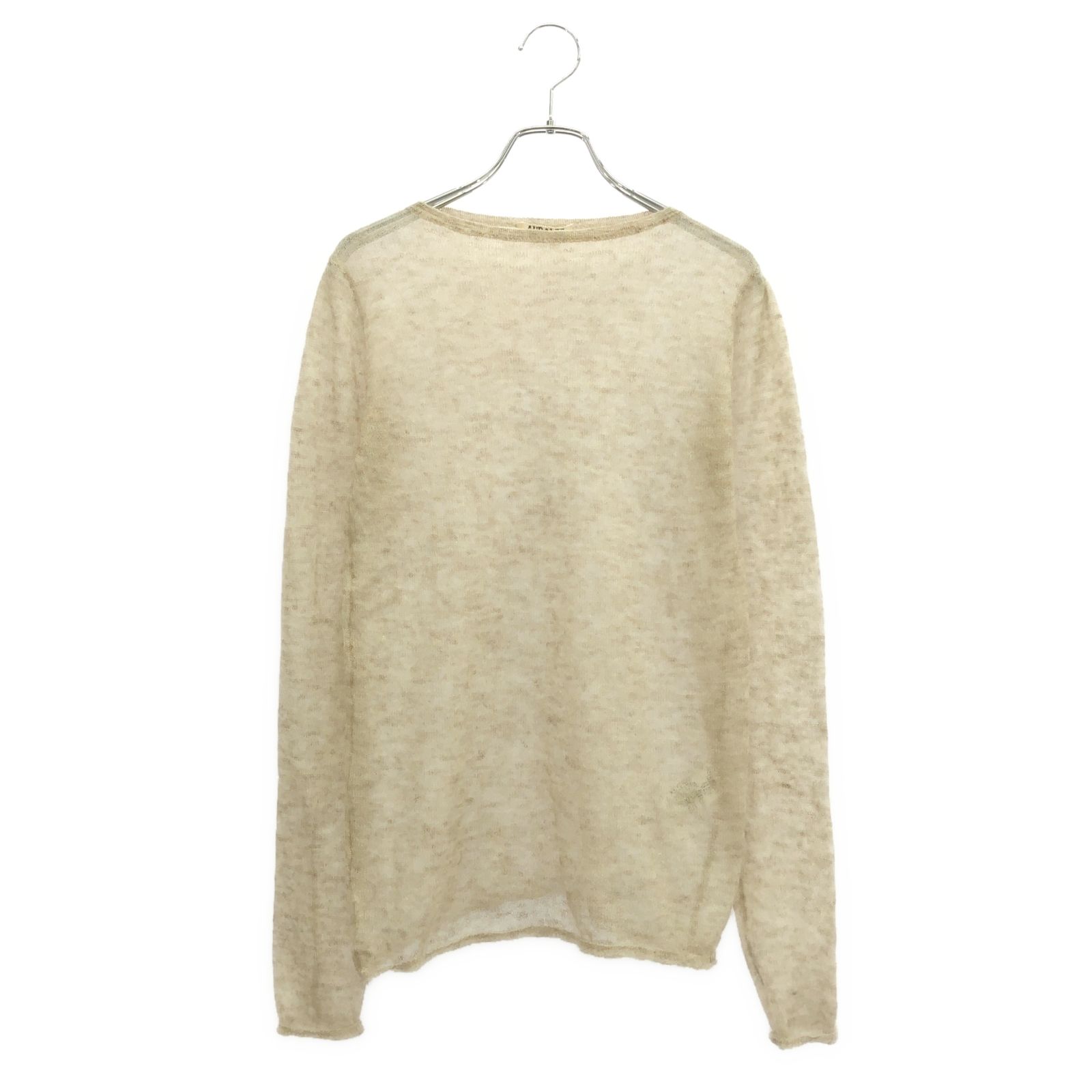 AURALEE オーラリー KID MOHAIR SHEER KNIT BOAT NECK ニット