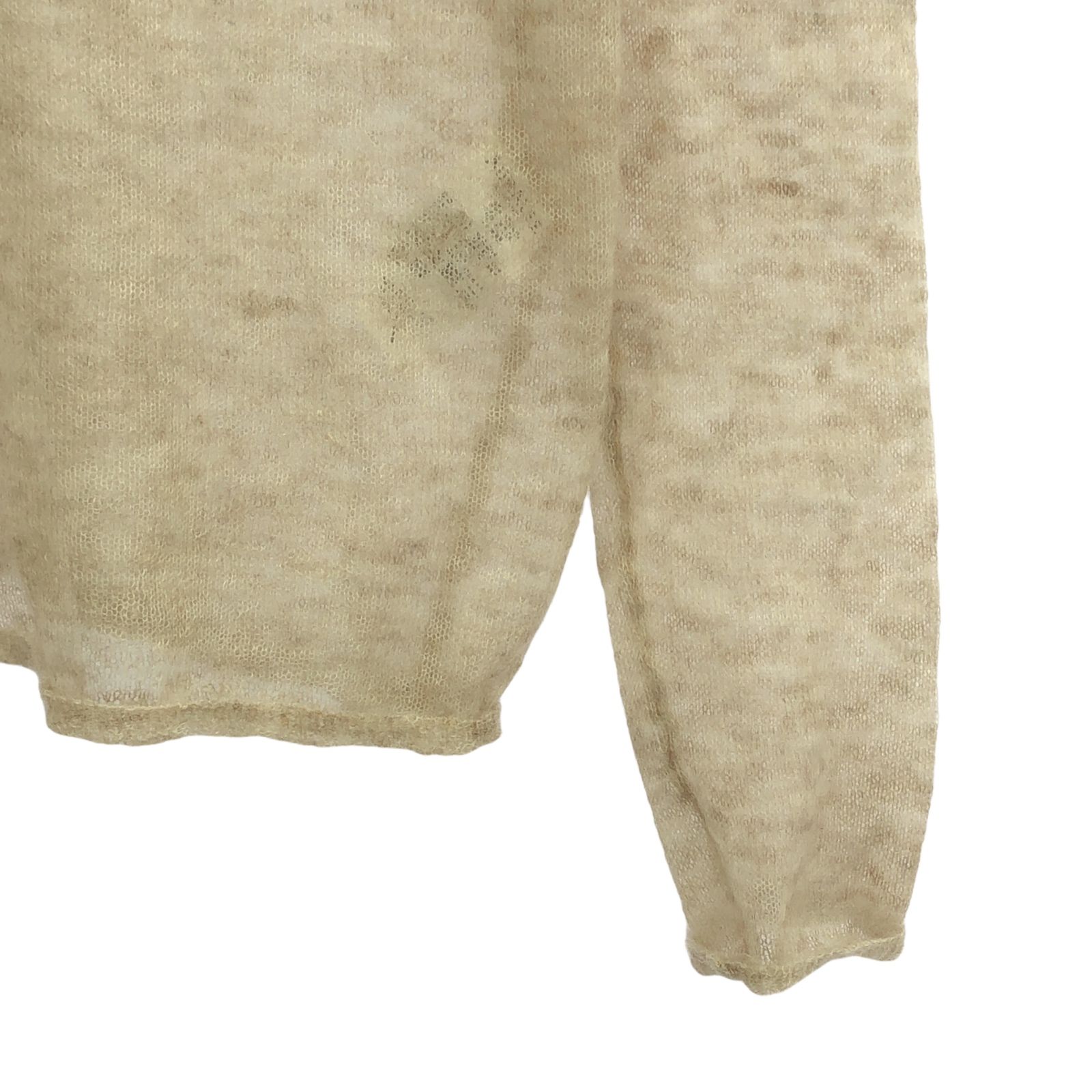  AURALEE オーラリー KID MOHAIR SHEER KNIT BOAT NECK ニット 長袖 ニット セーター