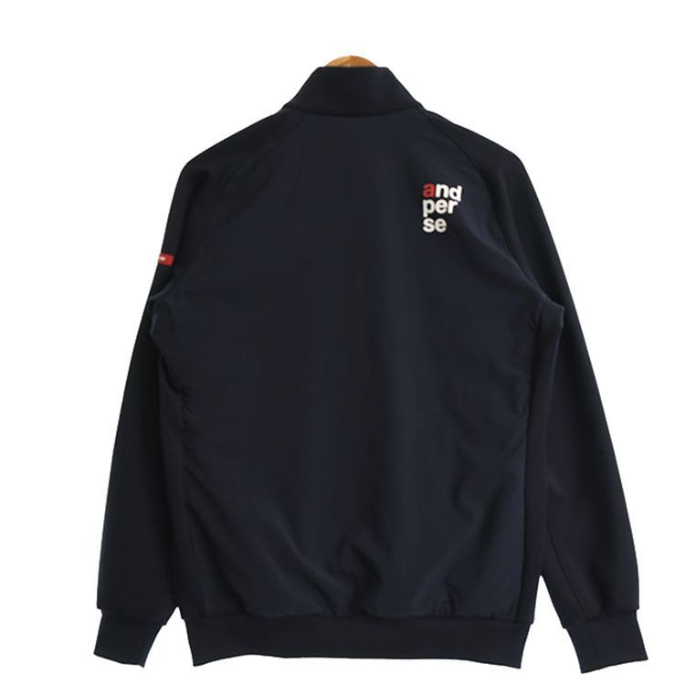 使用感 小 アンパスィ｜メンズ｜Ｍサイズ｜長袖中綿ジャケット｜秋冬｜ネイビー系｜古着ゴルフウェア