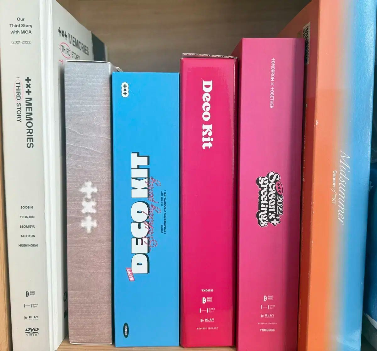 TXT Memories kit まとめ売り TXT TOMORROW X TOGETHER MEMORIES