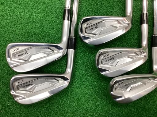 ダンロップ SRIXON ZX 5 Mk II 6 S レフティ アイアンセット IR 特注シャフト フレックスS メンズ 男性用 左利き 左用 Cランク ゴルフクラブ