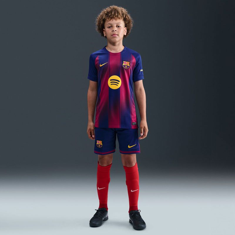 NIKE ナイキ FC バルセロナ ナイキ YTH FCB DF JSY S S トップ STAD HM サッカー ウェア ゲームシャツ 25FA HJ5287 456 ディープロイヤルブルー LLC-HASEGAWATOSO_COM