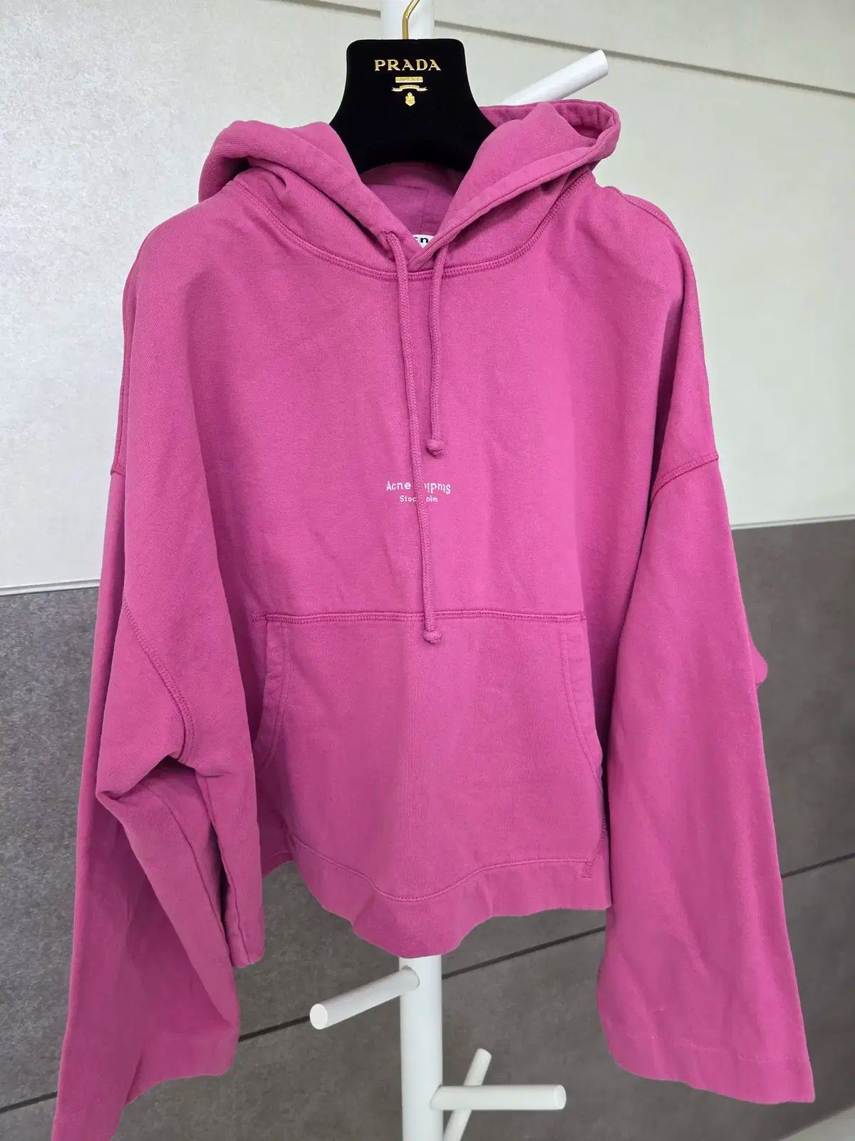 アグネススタジオ クロップド フードTシャツ XSサイズ