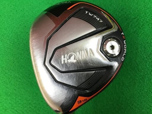 本間ゴルフ TOUR WORLD TW747 3W レフティ フェアウェイウッド FW 純正特注シャフト フレックスS メンズ 男性用 左利き レフティ 左用 Cランク ゴルフクラブ