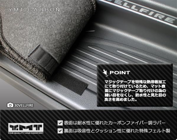 エントランスマット カーボン調ラバー