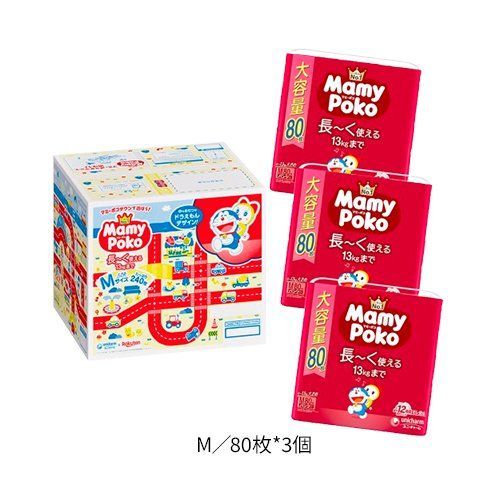 訳あり マミーポコパンツ オムツ ドラえもん 6～13kg Mサイズ 240枚入 