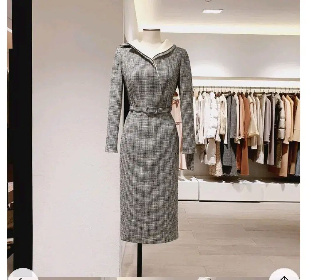 ミシャ テーラードカラ ワンピース