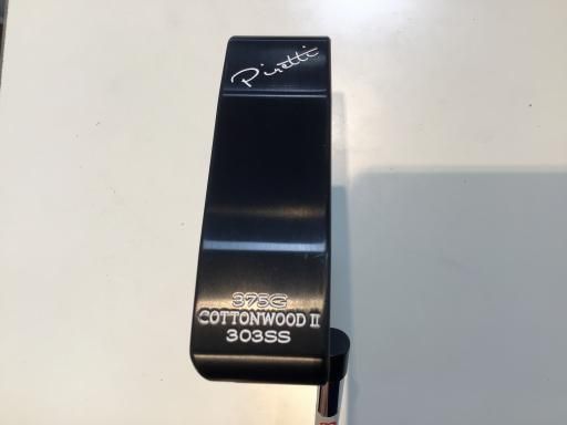 Piretti Piretti MIDNIGHT BLACK COTTONWOOD II 375G 34インチ パター PT スチール フレックスその他 メンズ 男性用 右利き 右用 Cランク ゴルフクラブ