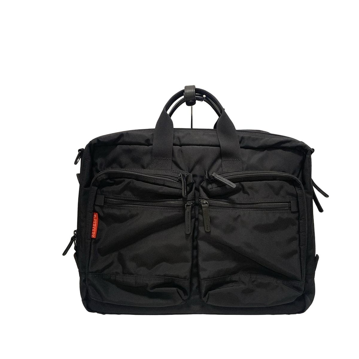 MANHATTAN PASSAGE マンハッタンパッセージ ビジネスバッグ - 黒 本体ロックなし レザー