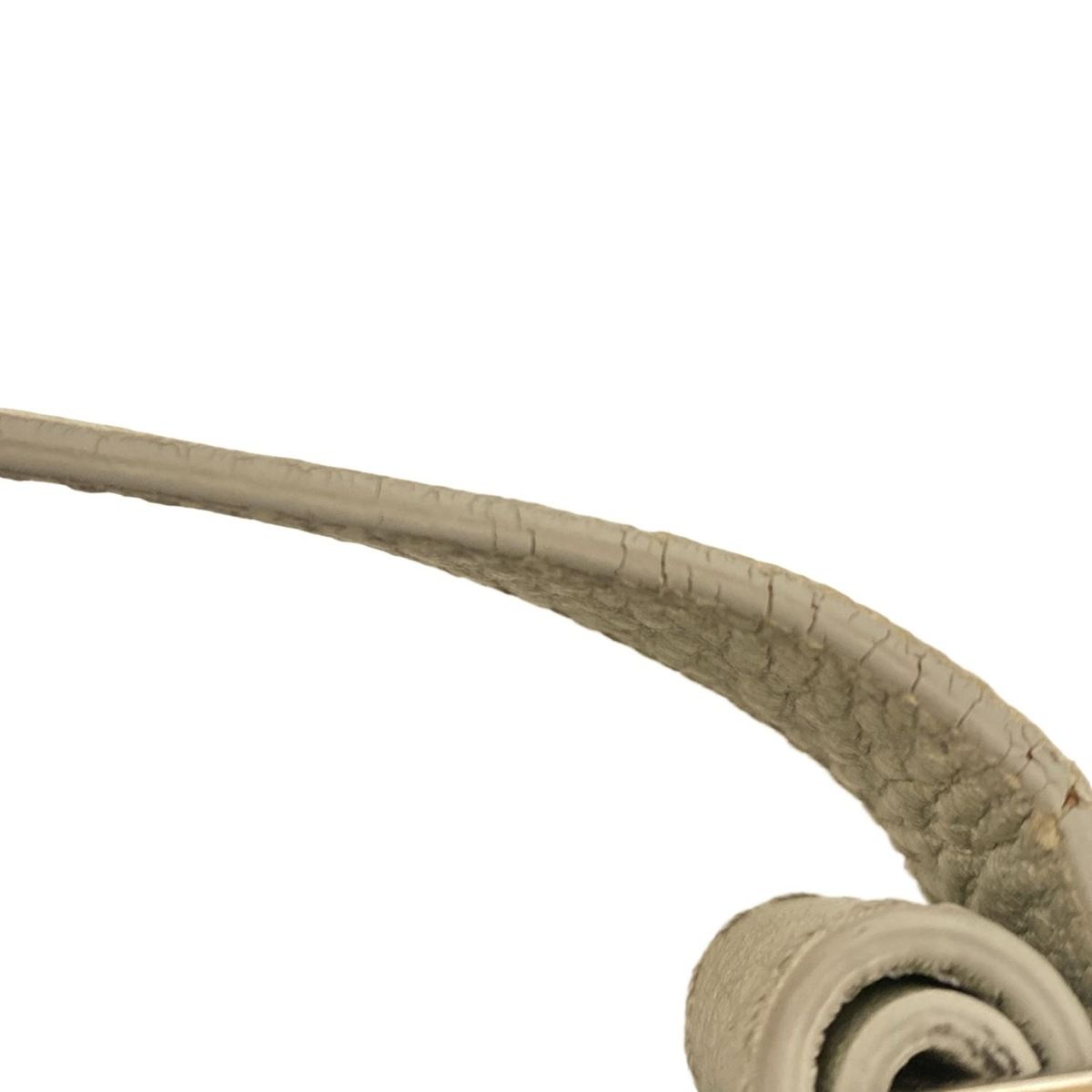 HIROFU ヒロフ ショルダーバッグ - シルバー 斜めがけ レザー DECORATOM_COM_BR