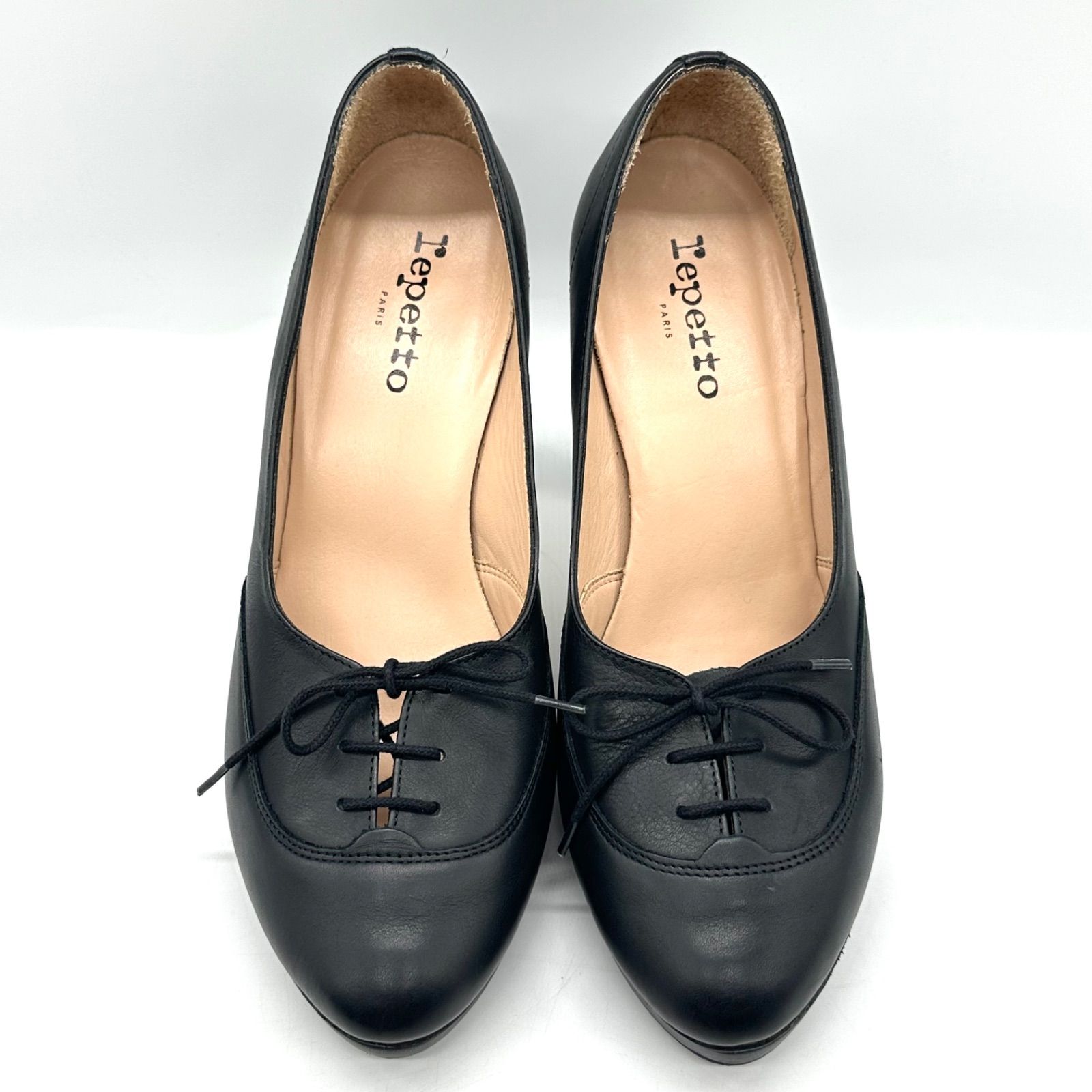 級 repetto レペット パンプス レザー ブラック 39