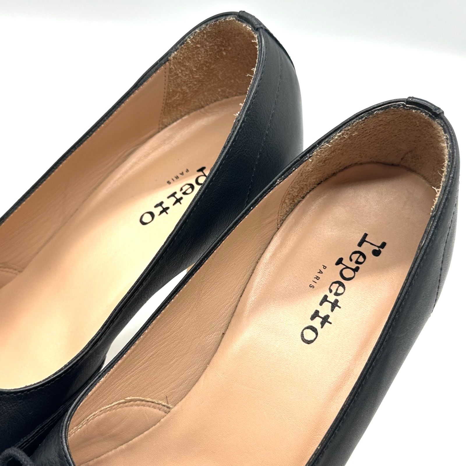 パンプス レザー