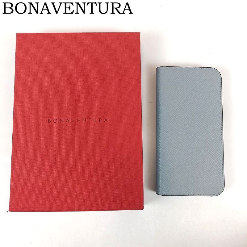 BONAVENTURA ボナベンチュラ iPhone14用カバー 手帳型 バイカラー