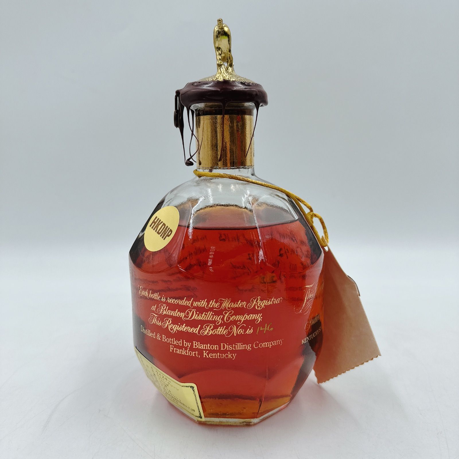 未開栓 古酒 ブラントン バーボン ＆ カナディアン ＆ ジョニーウォーカー ブラックラベル 12年 ＆ カティサーク 4本セット ブラントン シングルバレル バーボン 1992年 375ml未開封 ブラントン