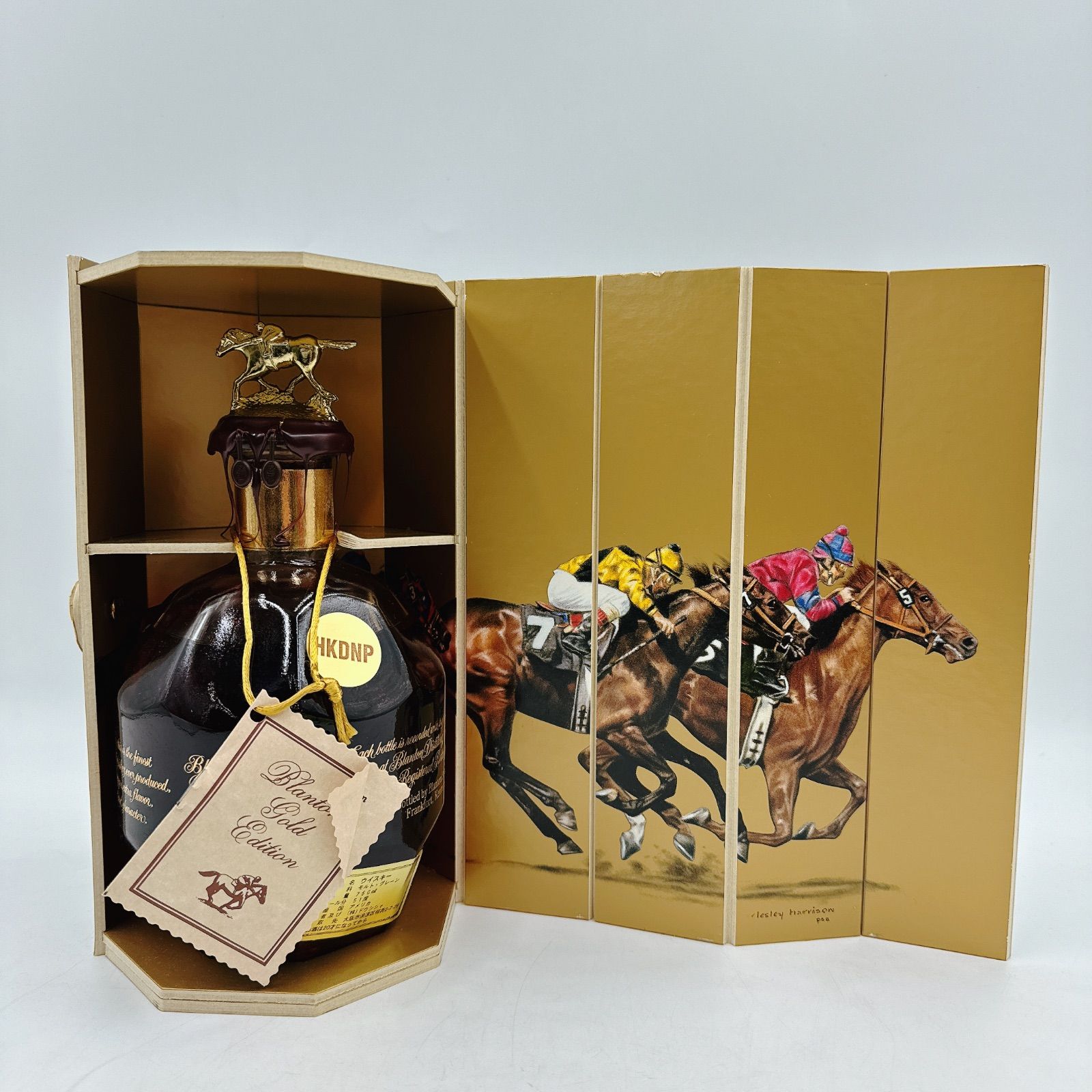 未開栓 古酒 ブラントン バーボン ＆ カナディアン ＆ ジョニーウォーカー ブラックラベル 12年 ＆ カティサーク 4本セット ブラントン シングルバレル バーボン 1992年 375ml未開封 ブラントン