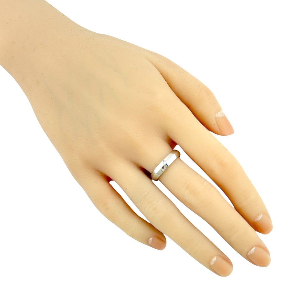 ティファニー ナイフエッジ リング 指輪 14号 Pt950プラチナ レディース TIFFANY-Co. ティファニー