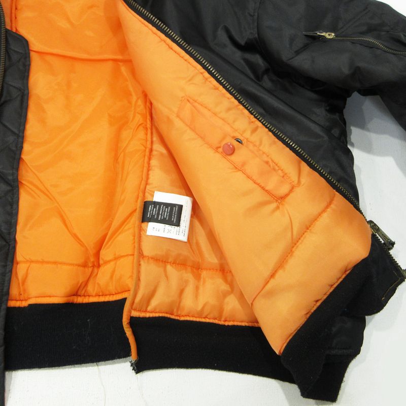 三重本店 VETEMENTS ヴェトモンベトモン ミリタリーコート オーバーサイズ再構築ボンバージャケットブルゾン WF17JA12 ブラック サイズ 不明 108 KANDAIZUMI_COM