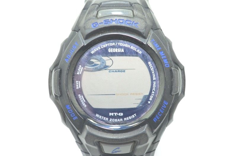 カシオ CASIO G SHOCK MTG 900 IDJ GEORGIA モデル タフソーラー 電波時計 メンズ ブラック 20気圧防水