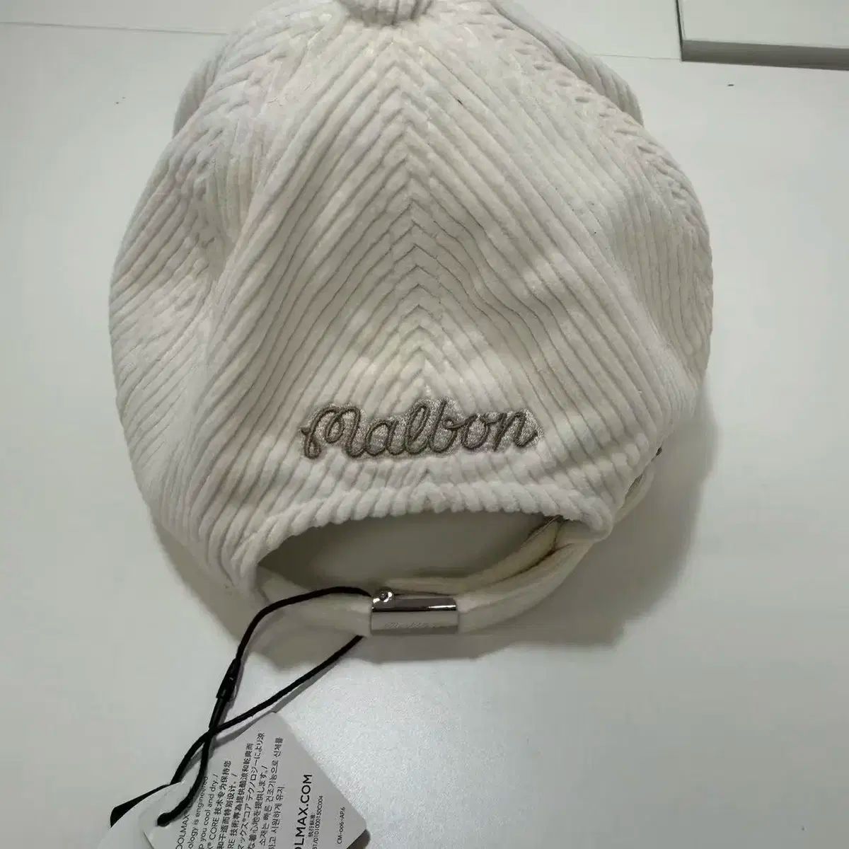 新発売 マルボンゴルフ コーデュロイ ベースボールキャップ