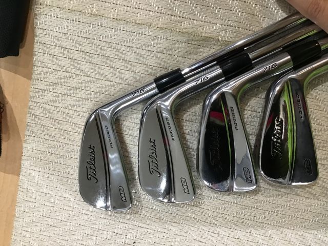 タイトリスト Titleist MB 716 8 S アイアンセット IR 特注シャフト フレックスX メンズ 男性用 右利き 右用 Cランク ゴルフクラブ