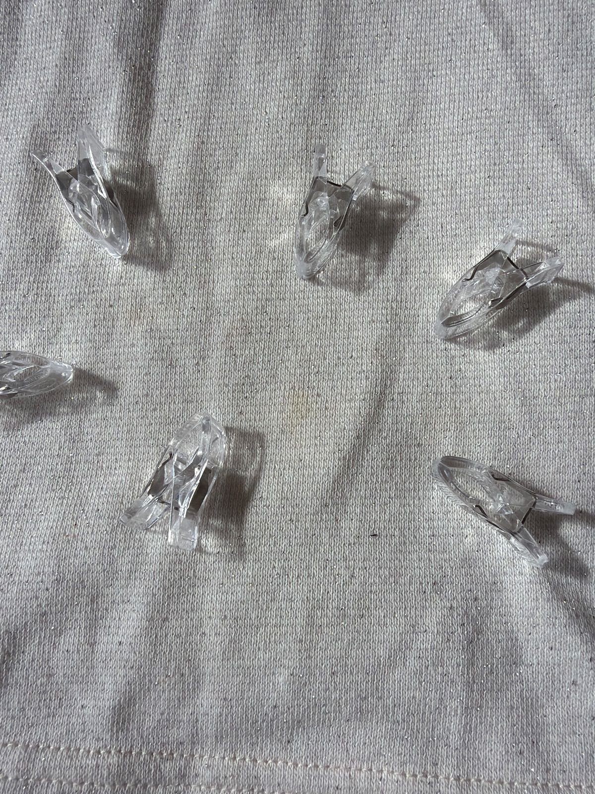 ト2511- -5338 ピンクハウス PINK HOUSE スウェット地 吊りスカート オフホワイト ラメ入り M GULLKHAN_COM