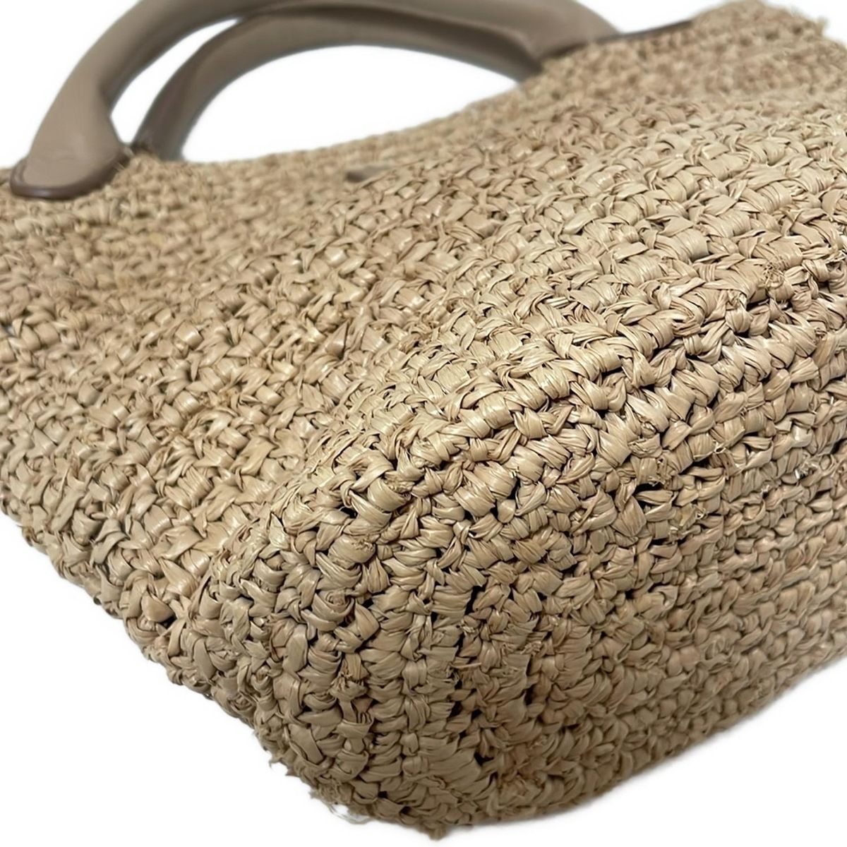 HELEN KAMINSKI ヘレンカミンスキー トートバッグ - ベージュ×ライトブラウン レザー DECORATOM_COM_BR