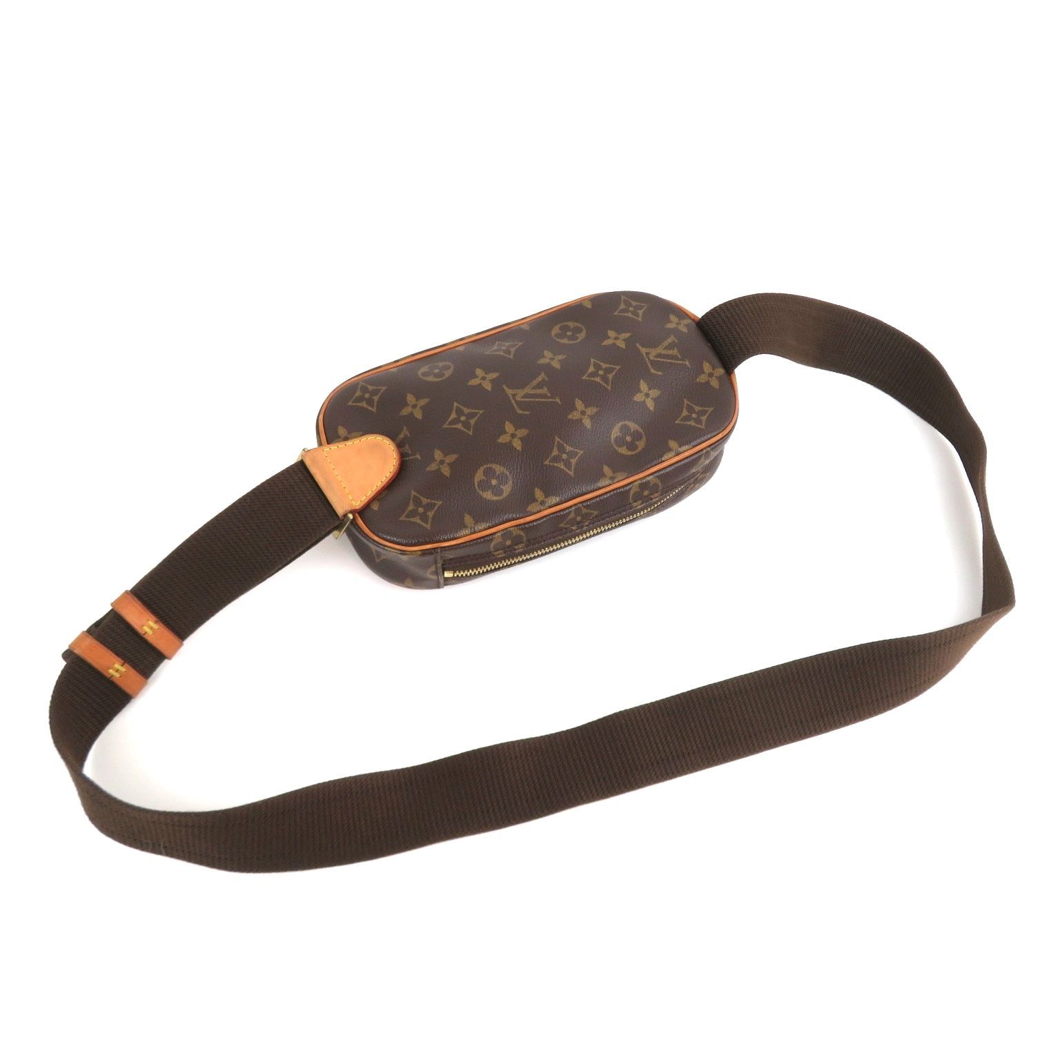 LOUIS VUITTON ルイヴィトン ポシェットガンジュ モノグラム PVCx