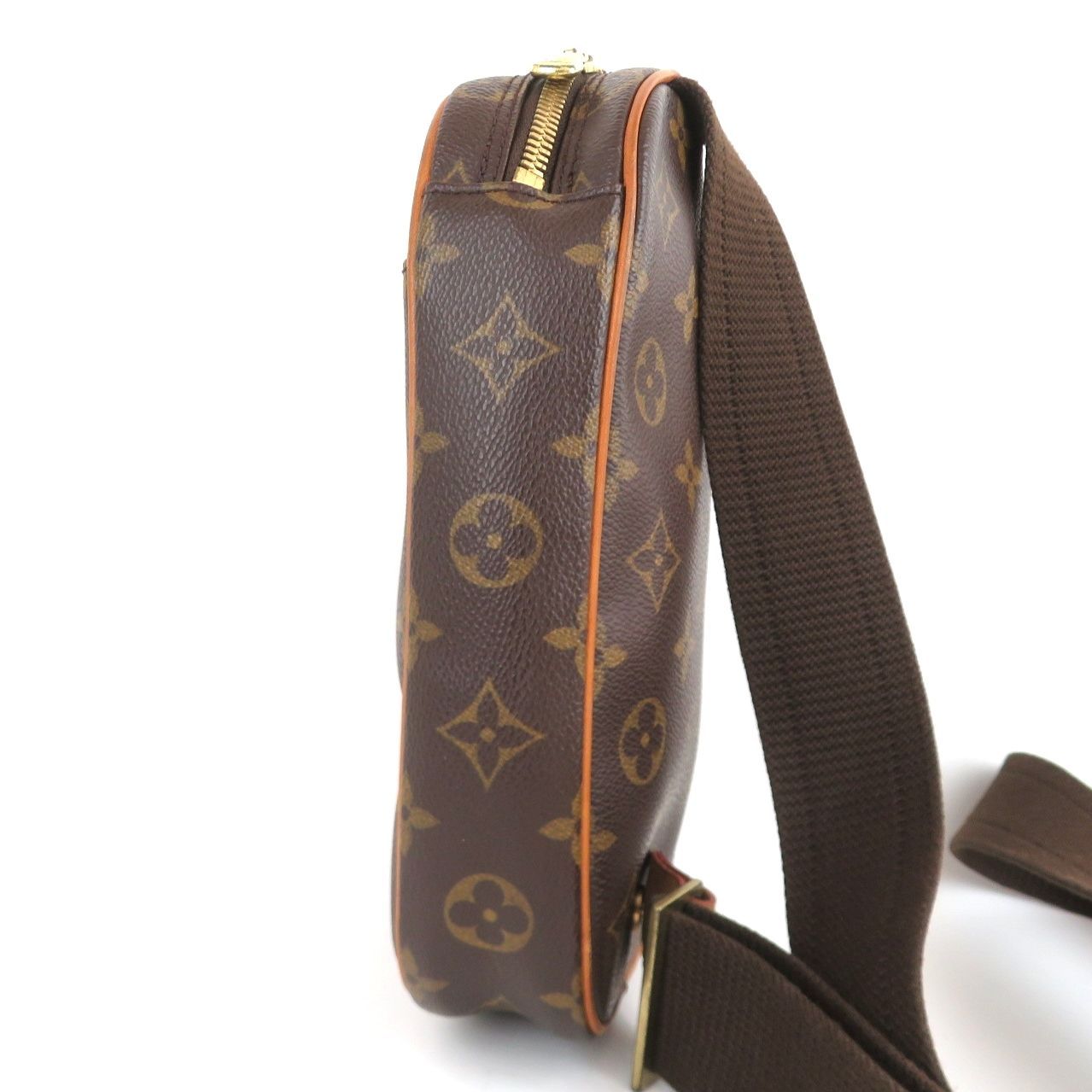 LOUIS VUITTON ルイヴィトン ポシェットガンジュ モノグラム PVCx