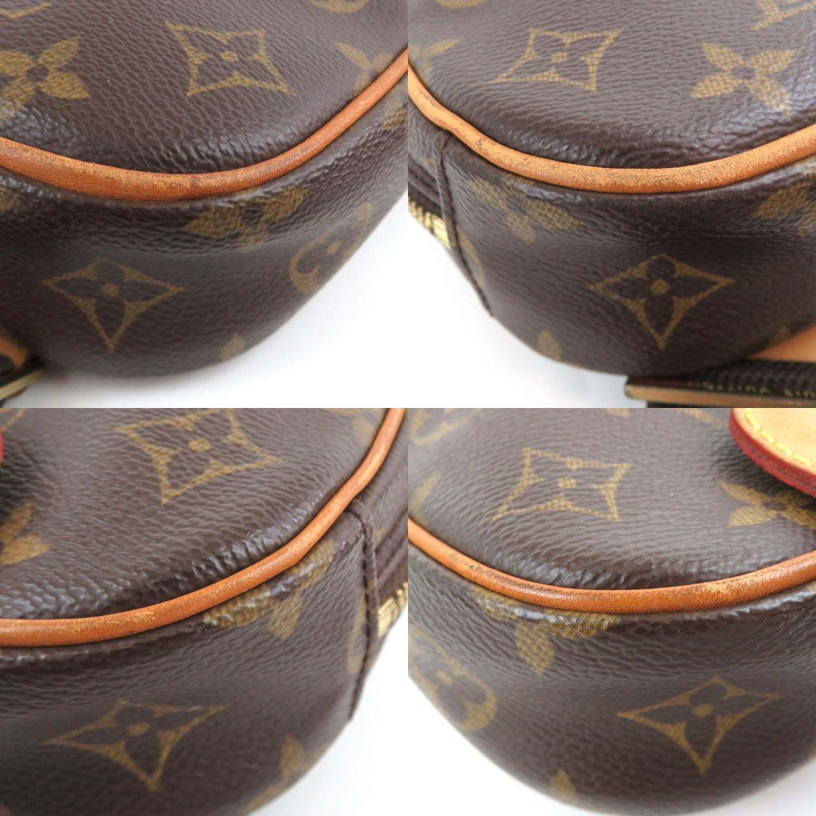 LOUIS VUITTON ルイヴィトン ポシェットガンジュ モノグラム PVCx