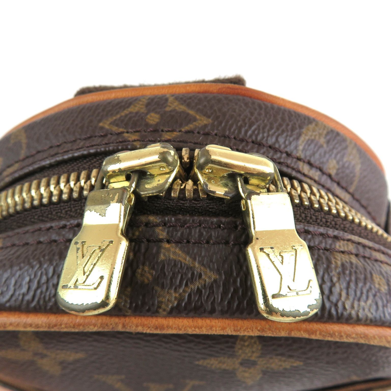 LOUIS VUITTON ルイヴィトン ポシェットガンジュ モノグラム PVCx