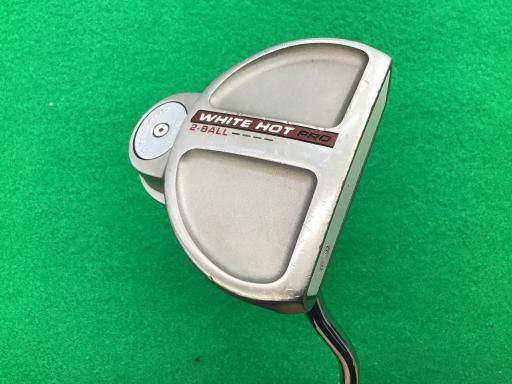 オデッセイ WHITE HOT PRO 2 BALL 2.0 33インチ パター PT スチール フレックスその他 メンズ 男性用 右利き 右用 Dランク ゴルフクラブ