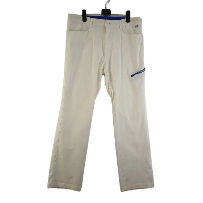 K5487 カッター＆バック(カッター＆バック) メンズ 37インチ 白 ストレート パンツ