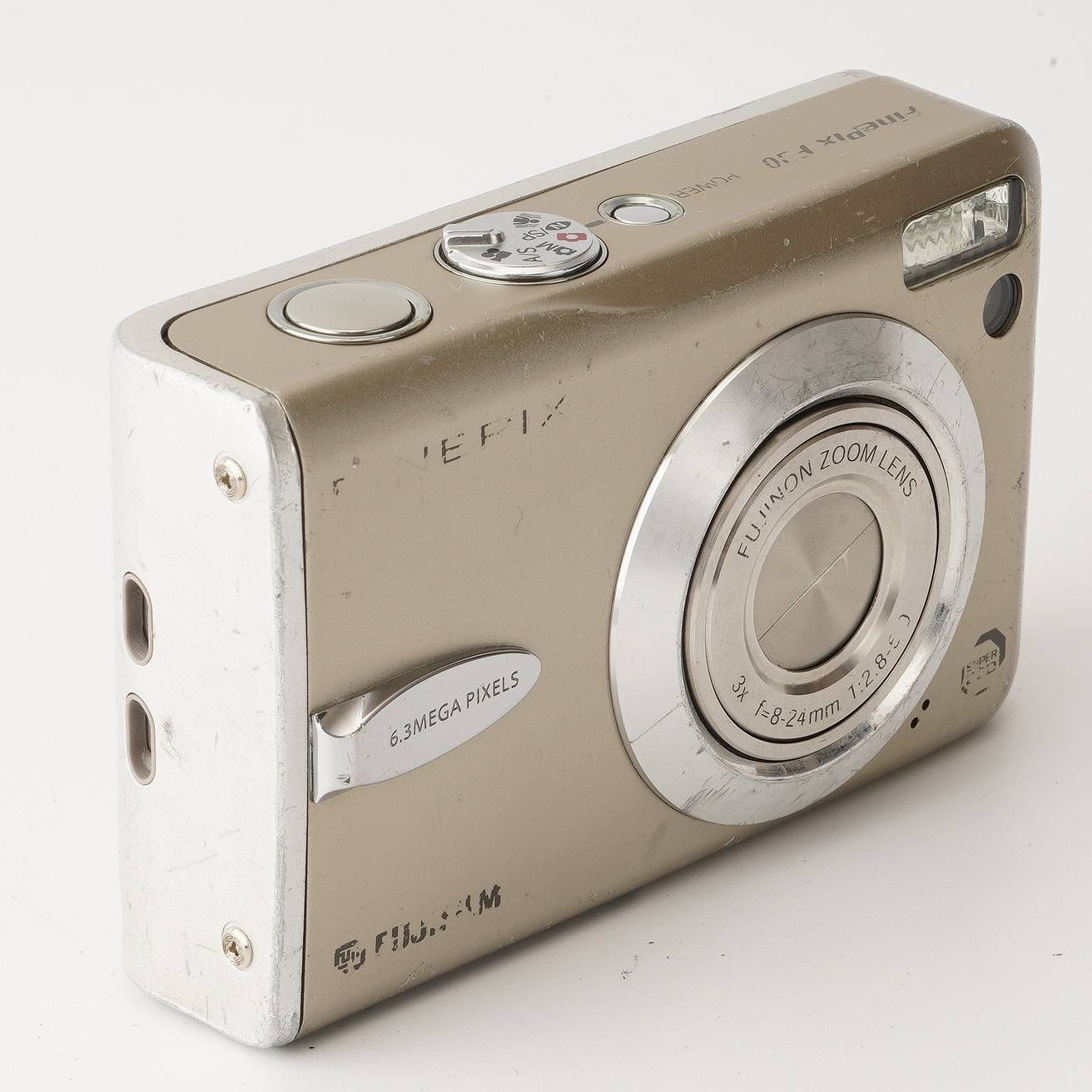 富士フイルム FUJIFILM FINEPIX F30 シルバー コンパクトデジタル