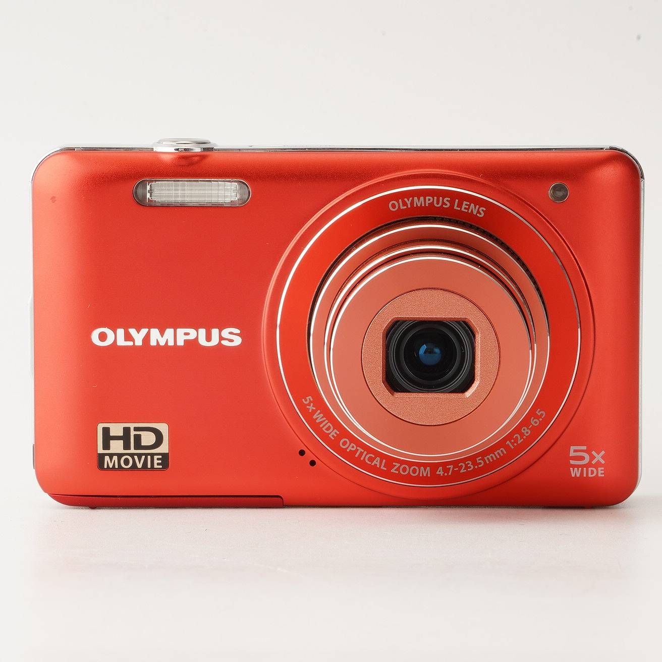 オリンパス OLYMPUS VG-145 レッド 5x 光学ズーム - メルカリ
