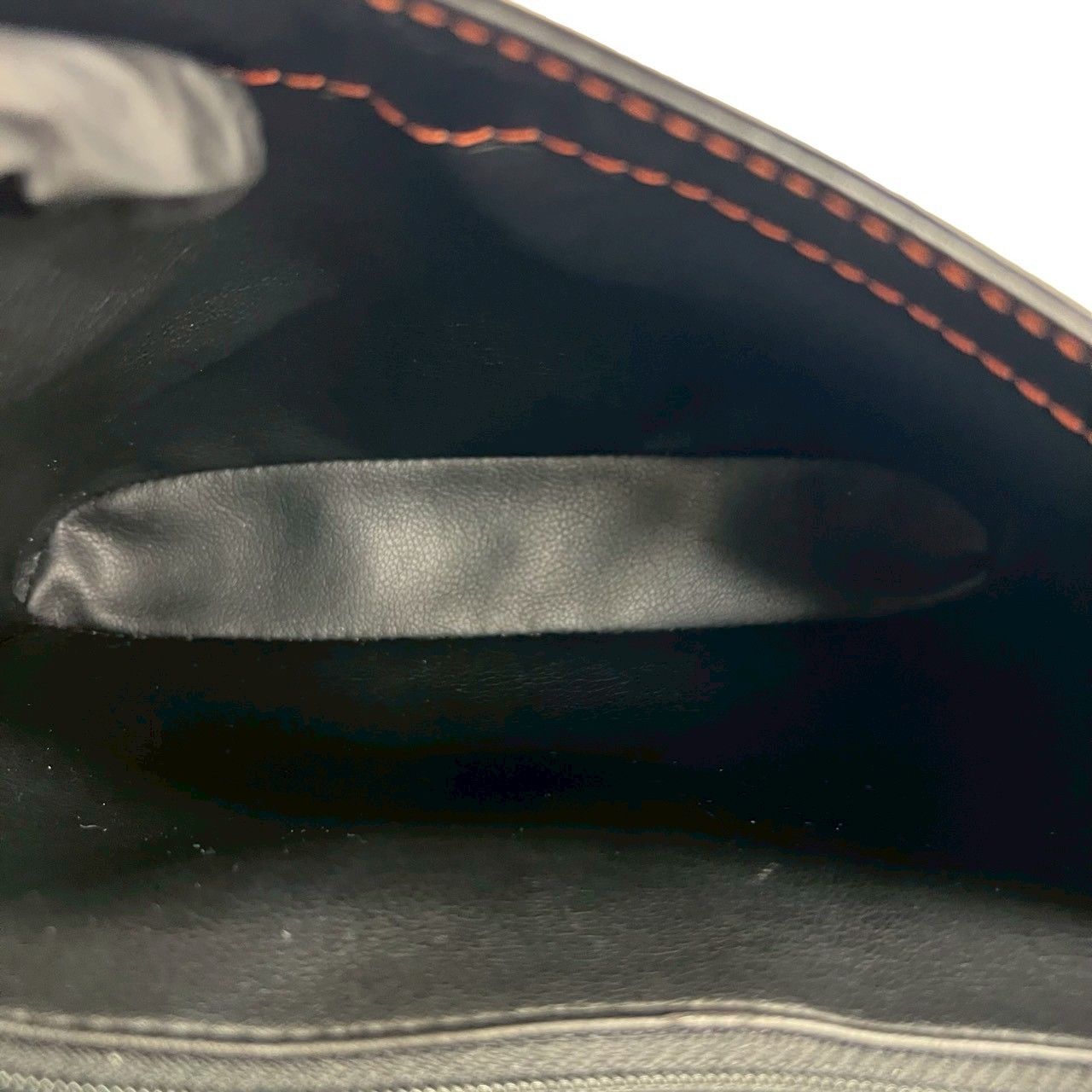 YVES SAINT LAURENT イヴサンローラン パンチング カットアウト レザー 本革 ショルダーバッグ ブラック ブラウン 33294 DECORATOM_COM_BR