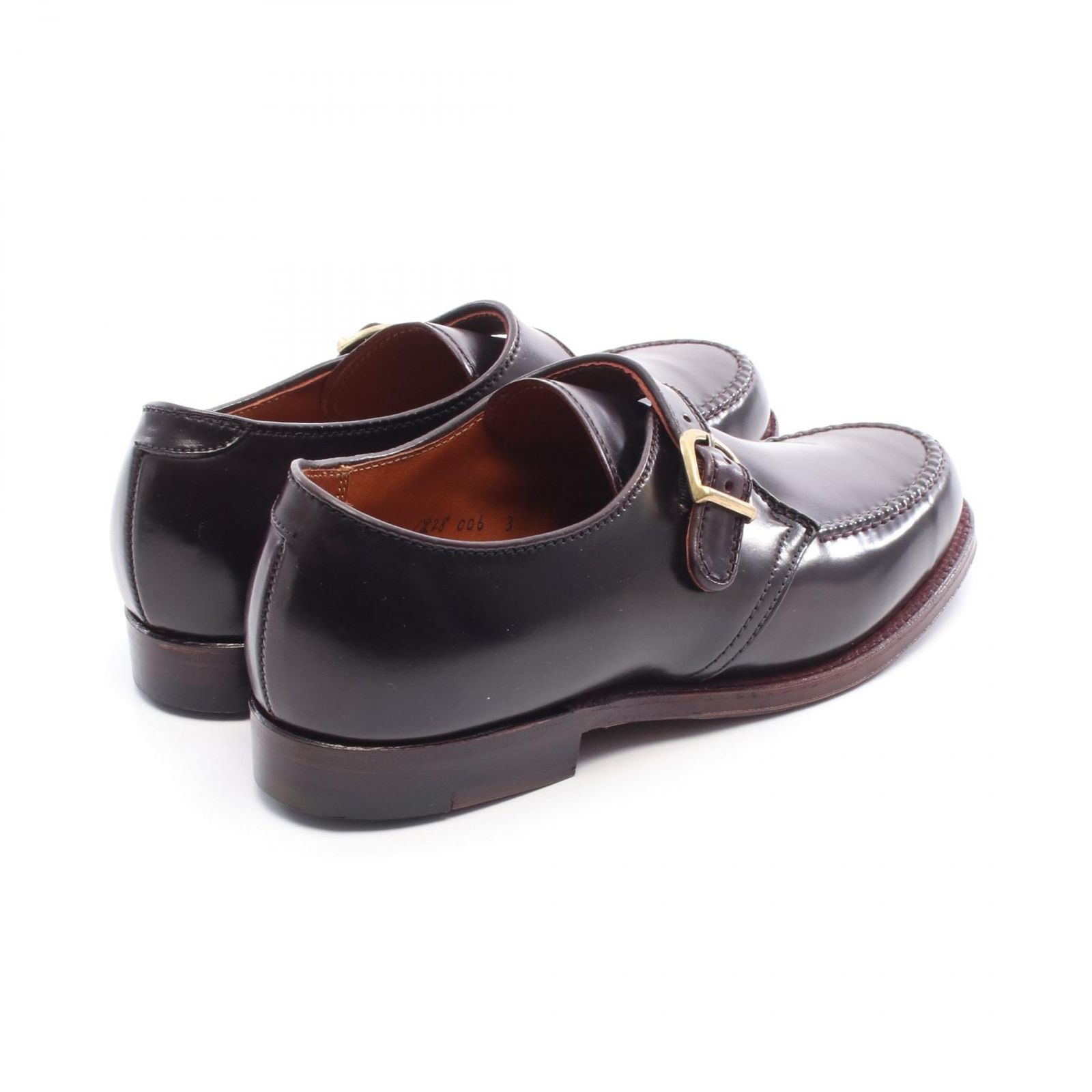 オールデン ALDEN ドレスシューズ ハンドソーンモンクストラップ コードバン レザー シューズ メンズ