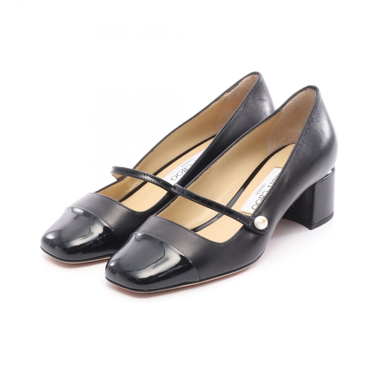 ジミーチュウ JIMMY CHOO パンプス ELISA 45 レザー レディース