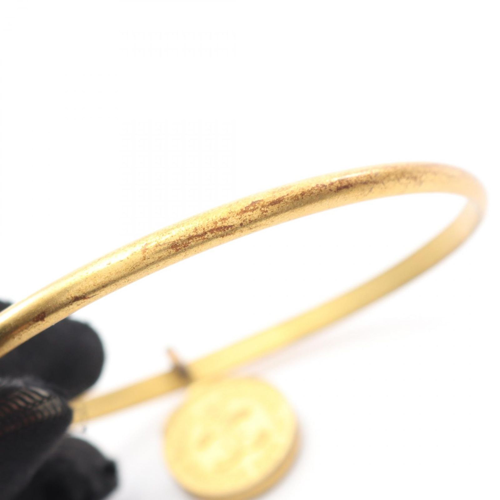 ゴールドメッキ バングル