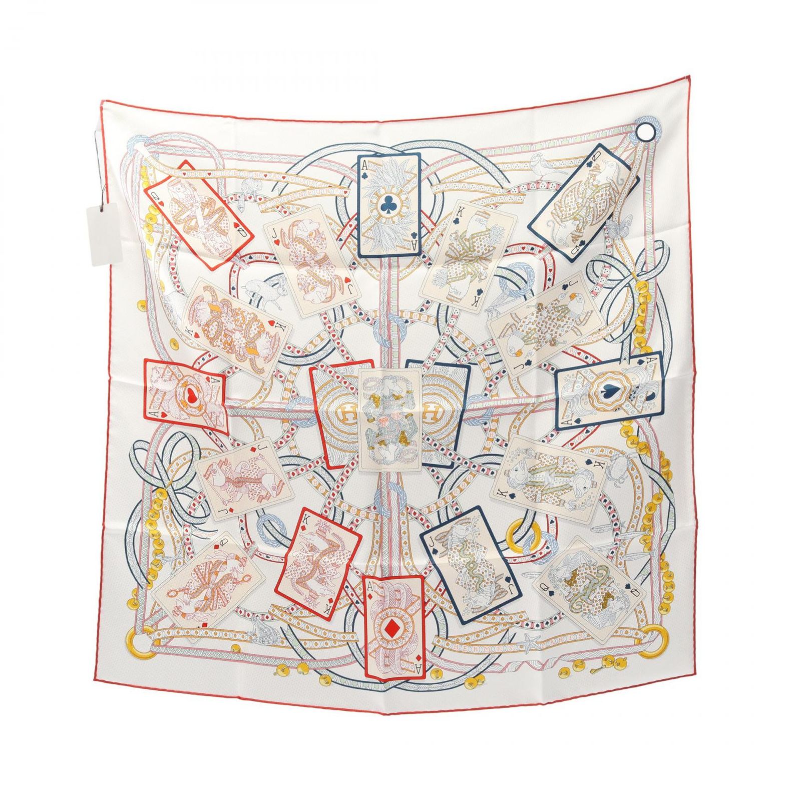 エルメス HERMES スカーフ カレ70 DAME DE COEU H983959 シルク カレ70 DAME DE COEU レディース