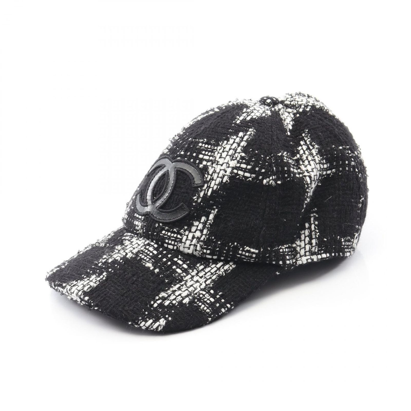 シャネル CHANEL キャップ ココマーク ファブリック レディース A