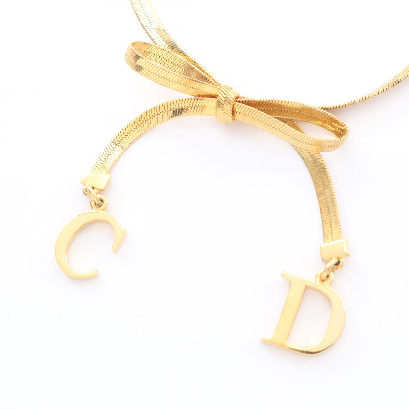 ディオール Dior ブレスレット GP ゴールドメッキ ブレスレット レディース Used A