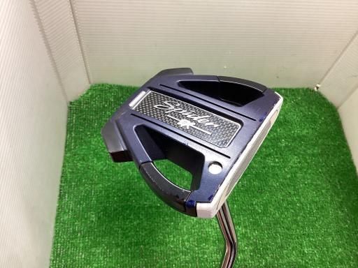 テーラーメイド Spider EX NAVY WHITE シングルベンド 34インチ パター PT スチール フレックスその他 メンズ 男性用 右利き 右用 Dランク ゴルフクラブ