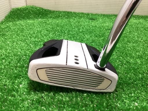 テーラーメイド Spider EX NAVY WHITE シングルベンド 34インチ パター PT スチール フレックスその他 メンズ 男性用 右利き 右用 Dランク ゴルフクラブ