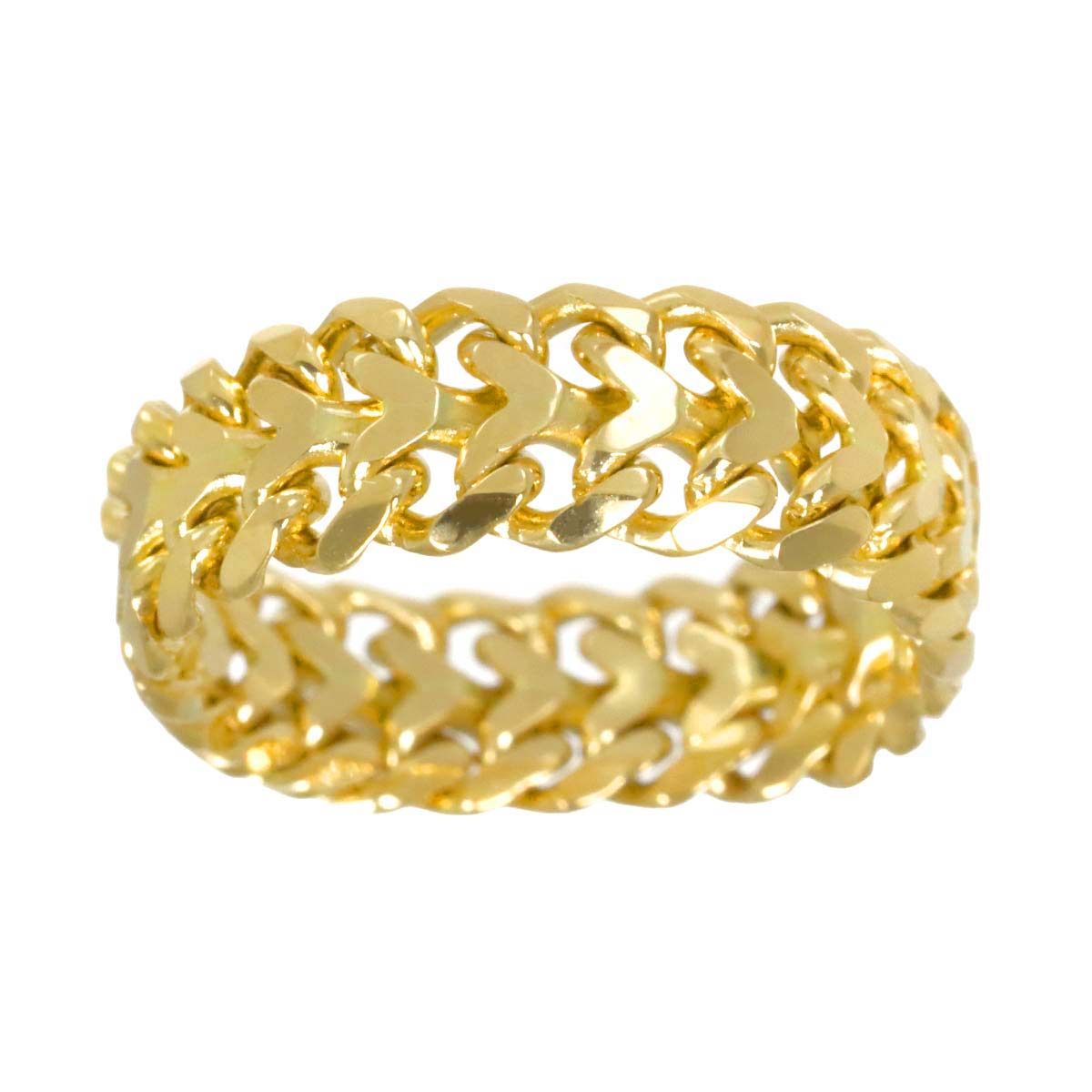 リング 12.5号 K18 YG イエローゴールド 750 指輪 Ring 90301082