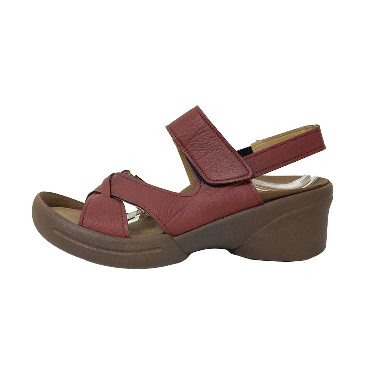 Re getA リゲッタ サンダル M レディース - ボルドー レザー