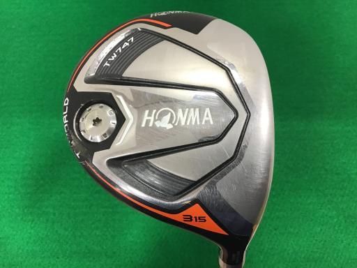 本間ゴルフ TOUR WORLD TW 747 3 W フェアウェイウッド FW VIZARD for 50 フェアウェイ フレックスS メンズ 男性用 右利き 右用 Cランク ゴルフクラブ