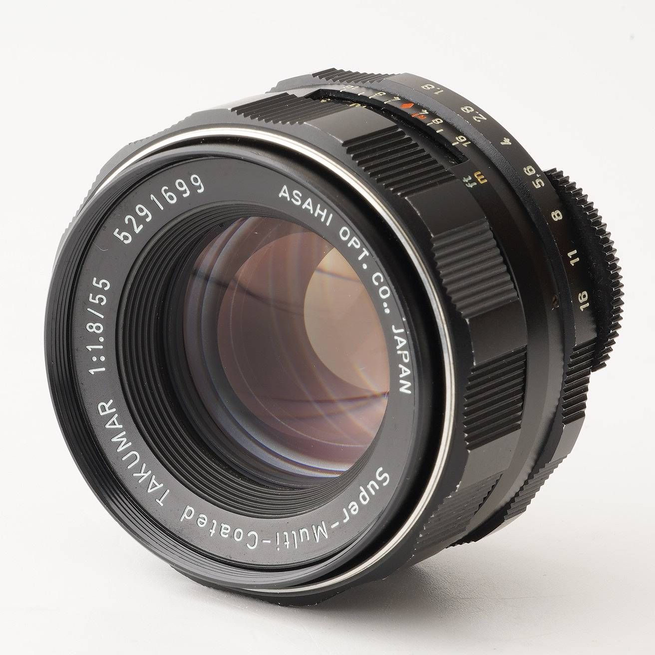 ペンタックス Pentax Super Multi Coated タクマー Takumar 55mm f 1.8 M42マウント