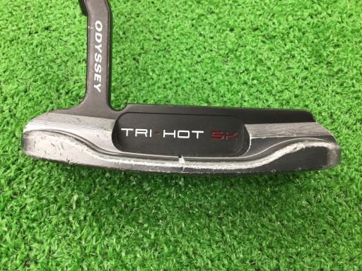 オデッセイ TRI-HOT 5 K ONE 34インチ パター PT STROKE LAB フレックスその他 メンズ 男性用 右利き 右用 Dランク ゴルフクラブ