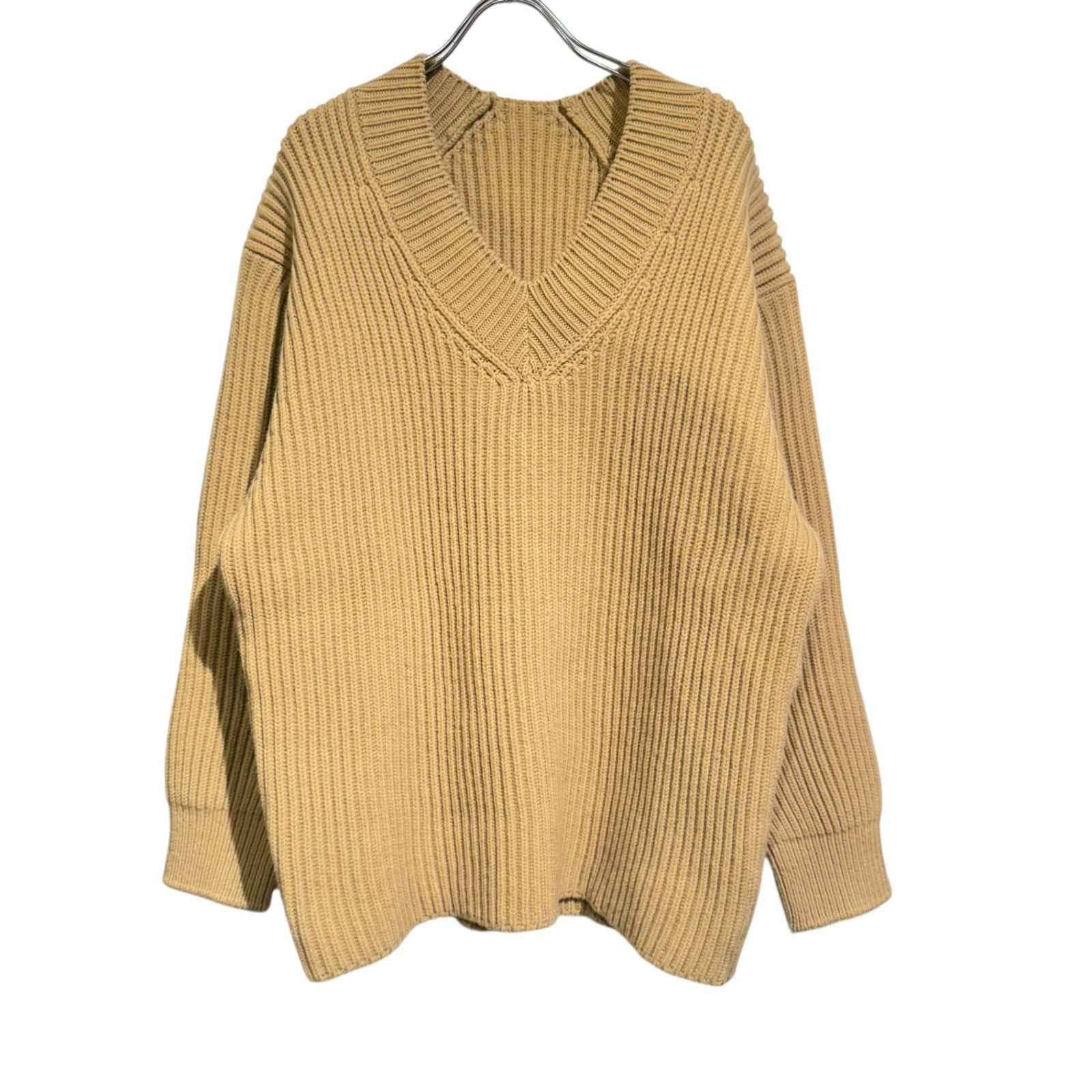 Deuxieme Classe ドゥーズィエムクラス ④ 20080500422030 J-CODE アゼ Vネック プルオーバー レディース キャメル