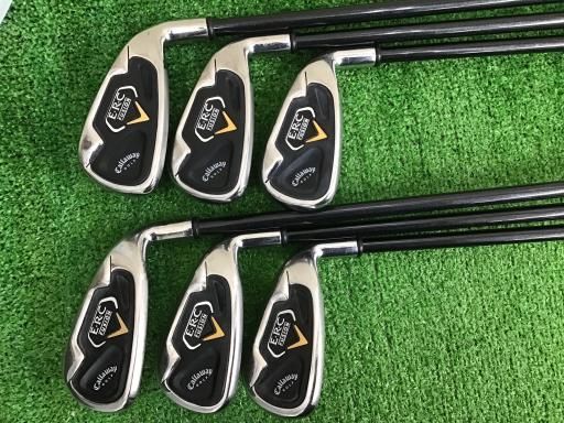 キャロウェイ E R C FUSION 6 S アイアンセット IR JV 50 i E-SERIES 05 フレックスR メンズ 男性用 右利き 右用 Cランク ゴルフクラブ